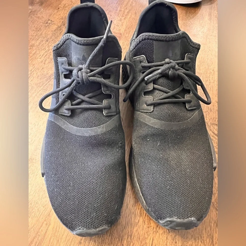Adidas NMD_R1 Triple Black Sneakers | Men’s 10 | Boost Comfort